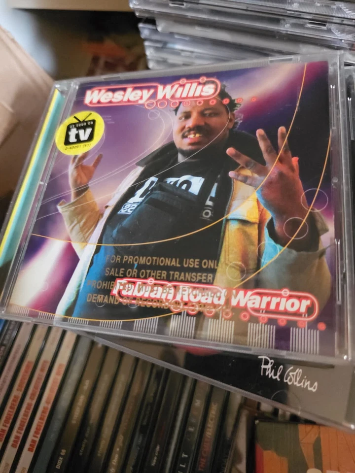 WESLEY WILLIS  Fabian Road Warrior CD Promotional Copy - Image 1 of 1