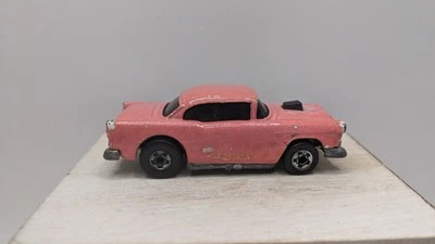 Vintage 1978 Hot Wheels ‘55 Chevy Bel Air Racer Pink Diecast Toy Car 1:64 Scale - Image 1 of 4