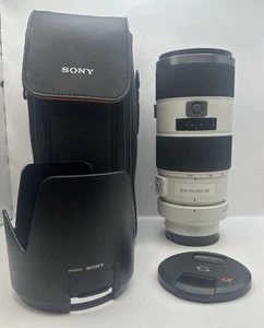 Lente Sony G 70-200 mm f2,8 SSM montura A SAL70200G - Imagen 1 de 11