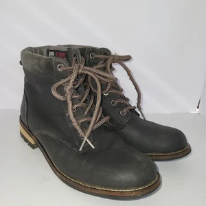 Kodiak Canada's Stiefel Herren Gr. 9 dunkelgrau Arbeit Kampf wasserdicht gefüttert Lea - Bild 1 von 22