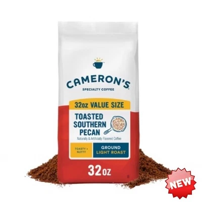 CAMERON'S COFFEE Cameron's Toasted Southern Pecan Coffee - 32oz