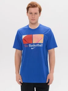 Nike Men’s Dri-fit Basketball T-shirt Size 2XL Blue New - Picture 1 of 6