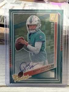 2025 Panini Donruss Football The Rookies Quinn Ewers Auto /299 - Picture 1 of 2
