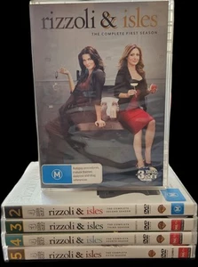 Rizzoli & Isles Season 1-5 Series 1 2 ( 3 4 5 Sealed New ) Free Fast Despatch Oz - Picture 1 of 13