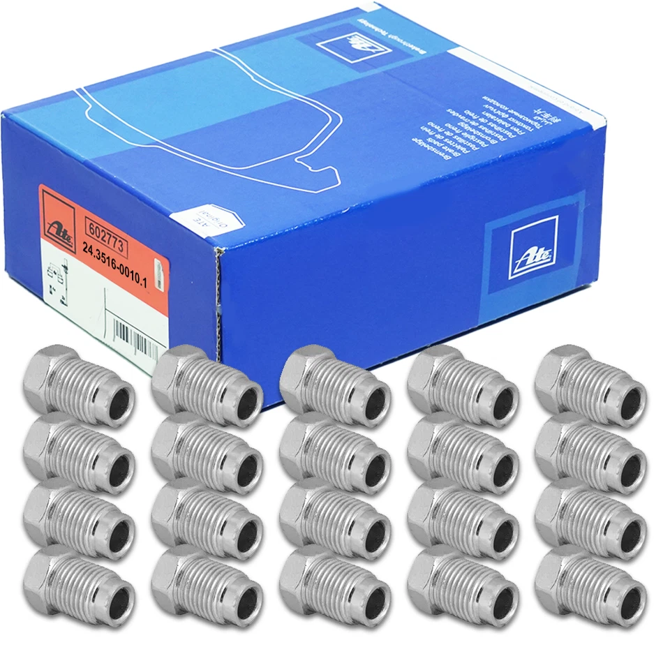 20x ATE Überwurfschraube Bremsleitung M10x1 Bördel 24.3516-0010.1 - Bild 1 von 1