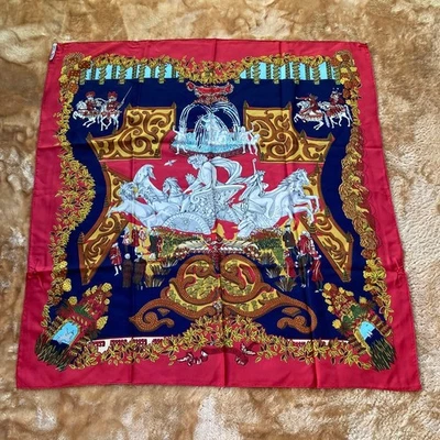 HERMES Carre 90 Le Paradis du Roy 100% Silk Scarf Women - Image 1 of 4