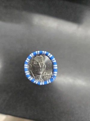 2024-D Jefferson Nickels Full Roll from Original Bank Box (40 Coins) - Image 1 of 2