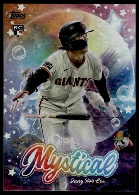 2024 Topps Update #MYS-19 Jung Hoo Lee Mystical RC - Image 1 of 2
