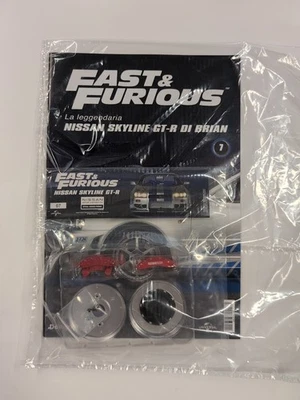 NISSAN SKYLINE GT-R DI BRIAN SCALA 1/8 FAST & FURIOUS N. 7 DE AGOSTINI NUOVO - Immagine 1 di 2