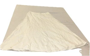 Falda Charter Club Midi Blanca Línea A Talla 6 (Manchas) - Imagen 1 de 13