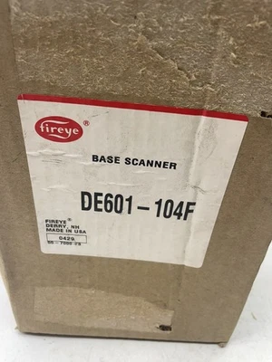 NEW FACTORY SEALED FIREYE DE601-104F BASE SCANNER - Image 1 of 4