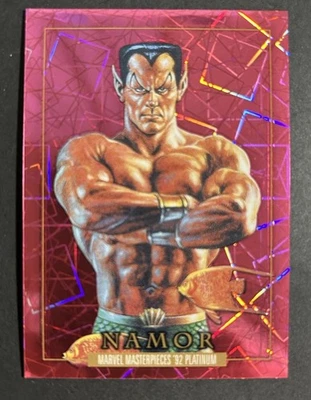 2024 Skybox Marvel Masterpieces '92 Pink Lasers /992 Namor #57 - Image 1 of 3