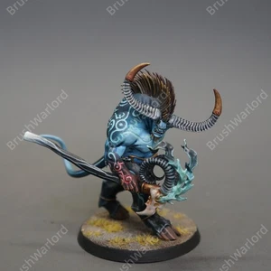 Ogroid Thaumaturge Chaos Disciples of Tzeentch Warhammer Age of Sigmar Painted - Picture 1 of 4