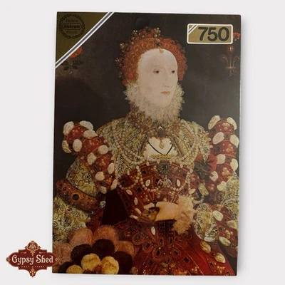 Queen Elizabeth I The Pelican Portrait 750 Deluxe Puzzle FALCON NEW SEALED - Image 1 of 2