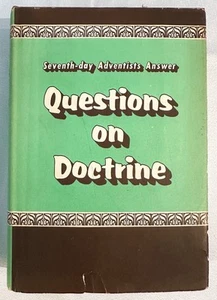 Seventh Day Adventists Answer Questions On Doctrine 1957 Review & Herald HC DJ - Imagen 1 de 10
