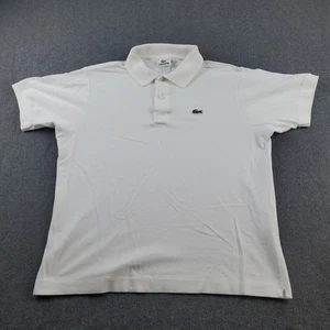 Lacoste Poloshirt Herren Weiß Kurzarm Größe 5 - Bild 1 von 21