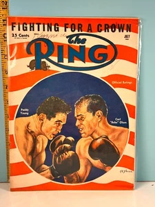 π₯ July 1953 THE RING Boxing Magazine HIGH GRADE!π₯ Beautiful Book - Picture 1 of 2