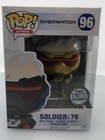 Funko POP! Games Overwatch Soldier 76 Gold #96 Vinyl Figure DAMAGED BOX