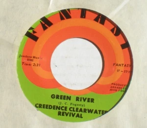 Creedence Clearwater Revival 7" 45 RPM - Green River - Commotion NM - Imagen 1 de 2