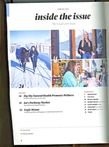Big Sky, Mom & Pop Shop, Community Joy, Bozeman Montana Magazine 34 p Feb 2023 - Imagen 1 de 2