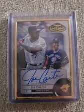 2022 Topps Gold Label Framed Autographs #FAJC Joe Carter - ON CARD AUTO