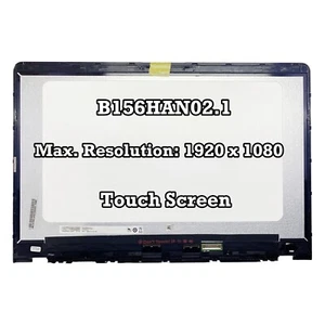 B156HAN02.1 Pour Asus UX561 UX561U UX561UA Tactile LCD Écran Assemblé FHD 60Hz - Afbeelding 1 van 3
