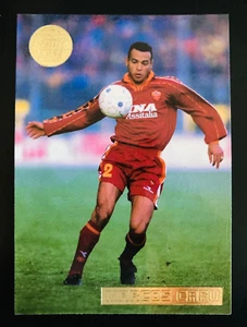 1998-99 Merlin Serie A 1999 # 54 Cafu AS Roma Gold foil parallel card Brazil - Picture 1 of 3
