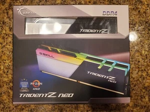 ✔✔ G.SKILL TridentZ Neo RGB 16GB (2x8GB) 3800 MHz *CL14* DDR4 (AMD Ryzen) - Picture 1 of 5