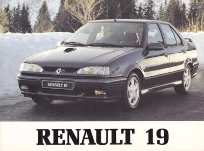 RENAULT R.19 4 porte - Libretto Uso e Manutenzione - Italiano - 10/1993 - Immagine 1 di 4