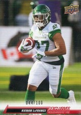 2023 Upper Deck CFL Football  EXCLUSIVES SERIAL NUMBERED To 100   ***YOU PICK***