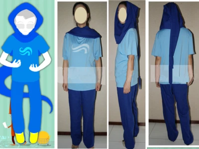 Disfraz de Cosplay John Egbert God Tier de Homestuck Hecho a Medida:f Foto 1 de 4