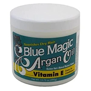 Blue Magic Argan Oil with Vitamin E Leave-In Conditioner for Dry Hair 390g - Bild 1 von 1