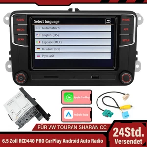 Für VW Passat Golf CC 6.5" RCD440 PRO CarPlay Android Auto Rear USB Radio Stereo - Bild 1 von 15