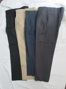Hombres Hombres Pantalones Uniforme de Trabajo Chino Gris 28 29 30 32 33 34 42 44 46 48 50 Nuevo - Imagen 1 de 4