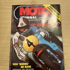 MOTO JOURNAL 220 YAMAHA DT 125 F , Grand Prix d’Italie Agostini 1975 - Bild 1 von 2