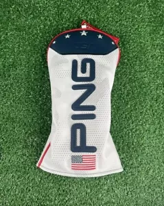 PING Limited Edition US Open Ping Driver Head Cover Red/White/Blue New USA - Picture 1 of 4