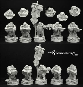 Scibor Miniatures 28mm/30mm Dwarves Marines set2 (5) New - Picture 1 of 2