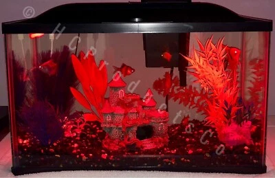 Remote Controlled Fish Tank LED Lights 20 Color/Motion Options 16inch Line Strip - Image 1 of 4