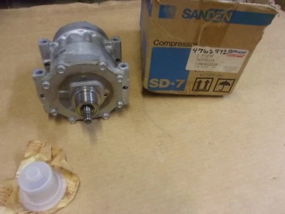NEW Genuine Mopar 1990-95 Jeep Wrangler Sanden A/C Compressor R134a - Image 1 of 3