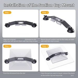 Suction Mount Holder for Mini Antennae Car Roof Mount Stand For Stability - Afbeelding 1 van 8