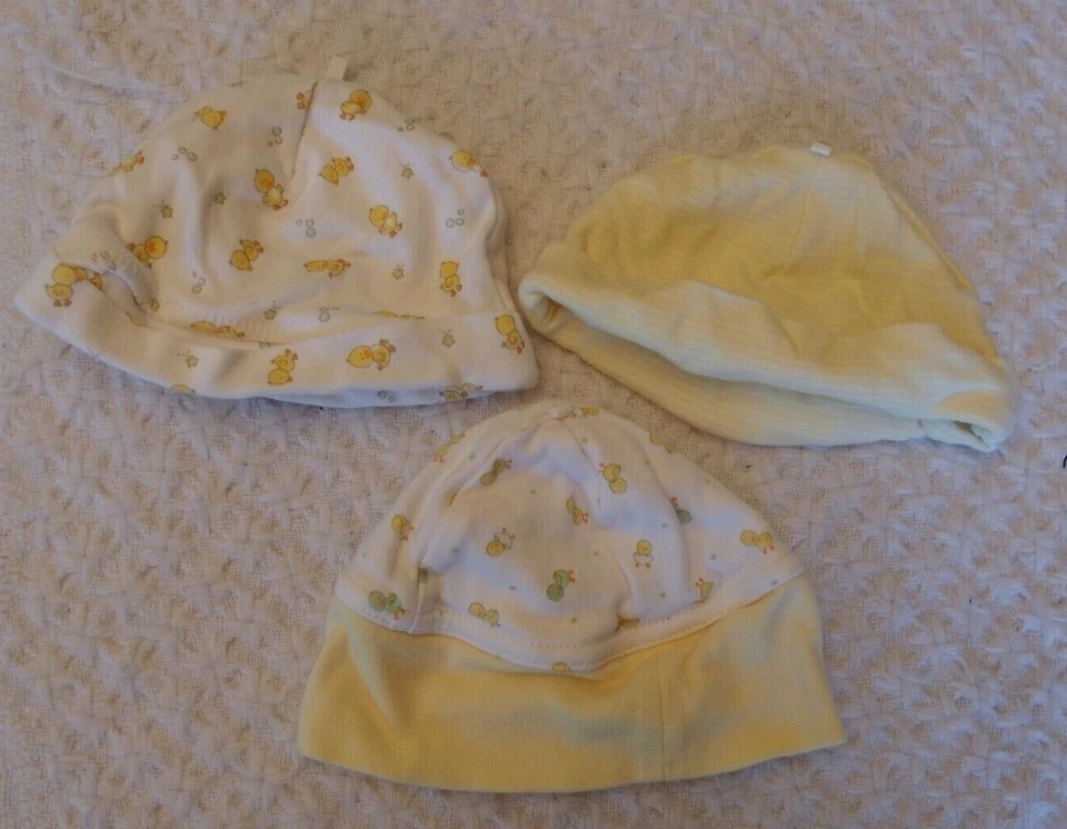 Carter's 6 9 meses Género Neutro Niñas Niños Bebé Gorra Sombreros Pato Amarillo Usado en Excelente Condición  Foto 1 de 1