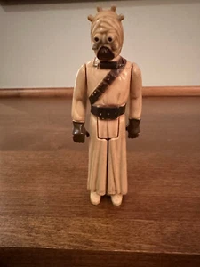Tusken Raider - Star Wars Sand People 1977 Kenner Hong Kong - Misaligned "G" - Bild 1 von 2