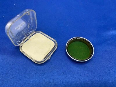 Earnest Leitz Welzlar yellow 35mm threaded filter with plastic case - Image 1 of 3