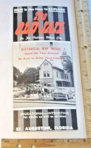 THE OLD JAIL~ST. AUGUSTINE, FLORIDA~VINTAGE FLORIDA BROCHURE - Picture 1 of 4