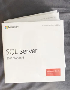 SQL Server 2019 & 2022 Licenses | Choose: 16/24 Core or CALs for up to 50 Users - Photo 1/2