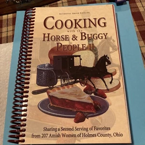 Cooking With the Horse & Buggy People cookbook Amish recipes 2002 3rd printing - Picture 1 of 10