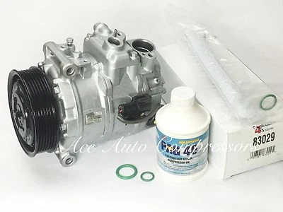 KIT COMPRESOR AIRE ACONDICIONADO REMAN JAGUAR XF 2009-2010 EE. UU. CON GARANTÍA DE UN AÑO Foto 1 de 4