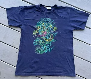 Camisa Jnco Talla Pequeña Dragón Y2K - Imagen 1 de 5