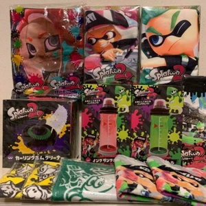 Splatoon 2 Ink Tank Bottle Cleaner Towel Blanket 12 Piece Set - Picture 1 of 1