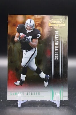 LaMont Jordan, Oakland Raiders, 2005 Donruss Gridiron Gear, 249/250, #65 - Image 1 of 2